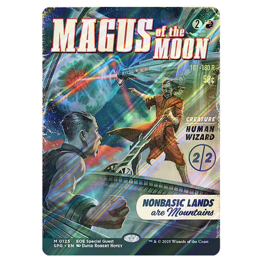 Magus of the Moon 0125 card from the Magic The Gathering set Edge of Eternities - Special Guests
