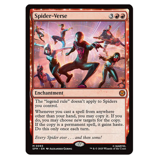 Spider-Verse 0093 card from the Magic The Gathering set Marvel's Spider-Man