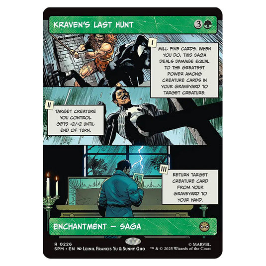 Kraven's Last Hunt 0226 card from the Magic The Gathering set Marvel's Spider-Man