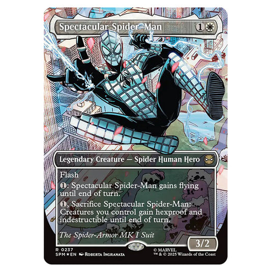 Spectacular Spider-Man 0237 card from the Magic The Gathering set Marvel's Spider-Man