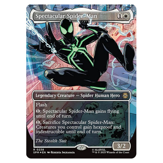 Spectacular Spider-Man 0238 card from the Magic The Gathering set Marvel's Spider-Man