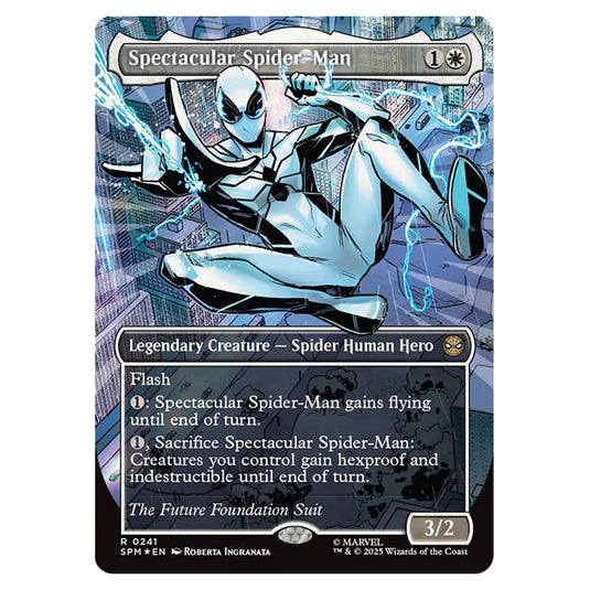 Spectacular Spider-Man 0241 card from the Magic The Gathering set Marvel's Spider-Man