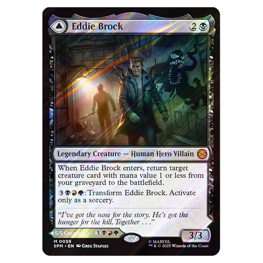 Magic The Gathering - Marvel's Spider-Man - Eddie Brock // Venom, Leth Magic The Gathering - Marvel's Spider-Man - Eddie Brock // Venom, Leth