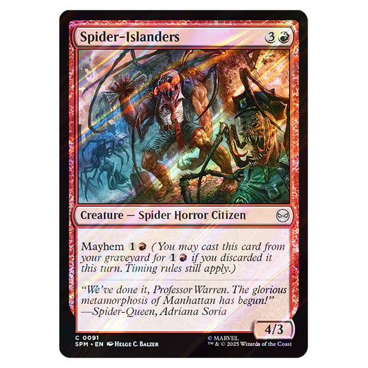 Spider-Islanders 0091 card from the Magic The Gathering set Marvel's Spider-Man