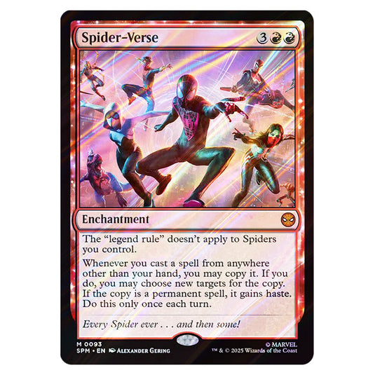 Spider-Verse 0093 card from the Magic The Gathering set Marvel's Spider-Man