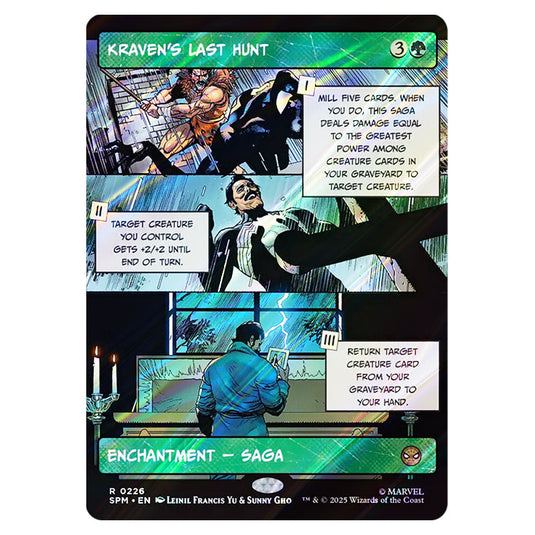 Kraven's Last Hunt 0226 card from the Magic The Gathering set Marvel's Spider-Man