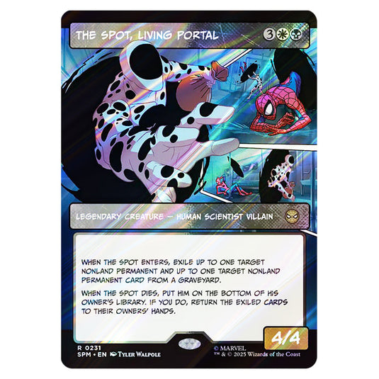The Spot, Living Portal 0231 card from the Magic The Gathering set Marvel's Spider-Man