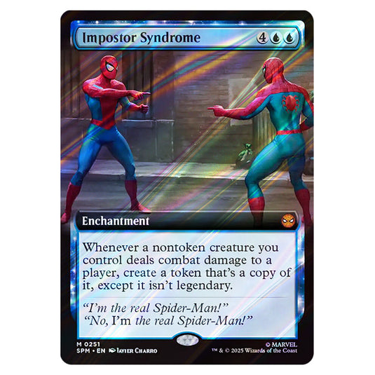 Impostor Syndrome 0251 card from the Magic The Gathering set Marvel's Spider-Man