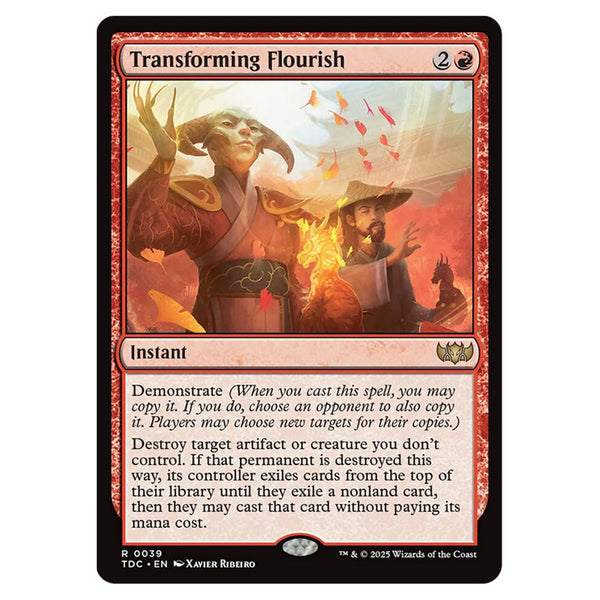 Magic The Gathering - Tarkir: Dragonstorm Commander - Transforming Flo Magic The Gathering - Tarkir: Dragonstorm Commander - Transforming Flo
