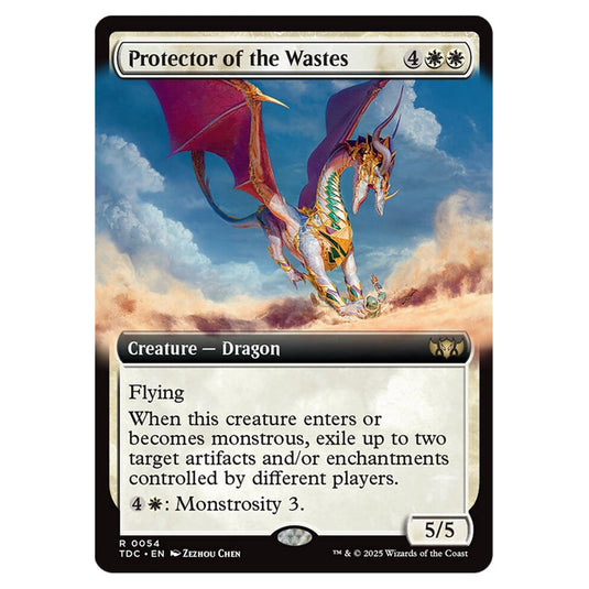 Protector of the Wastes 0054 card from the Magic The Gathering set Tarkir: Dragonstorm Commander