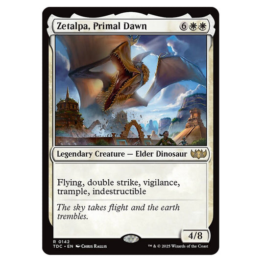 Zetalpa, Primal Dawn 0142 card from the Magic The Gathering set Tarkir: Dragonstorm Commander
