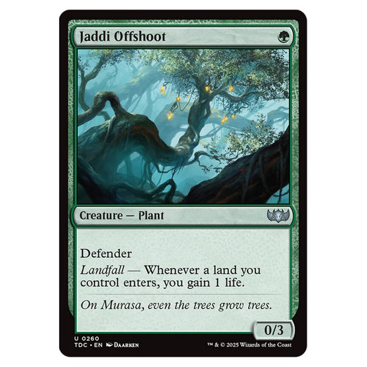Jaddi Offshoot 0260 card from the Magic The Gathering set Tarkir: Dragonstorm Commander
