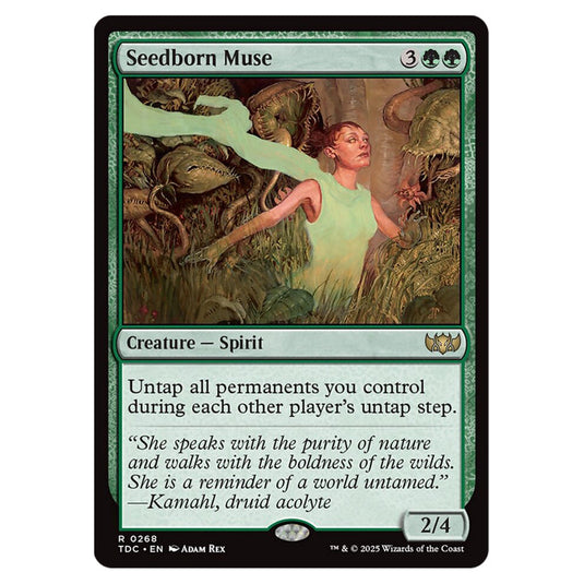 Seedborn Muse 0268 card from the Magic The Gathering set Tarkir: Dragonstorm Commander