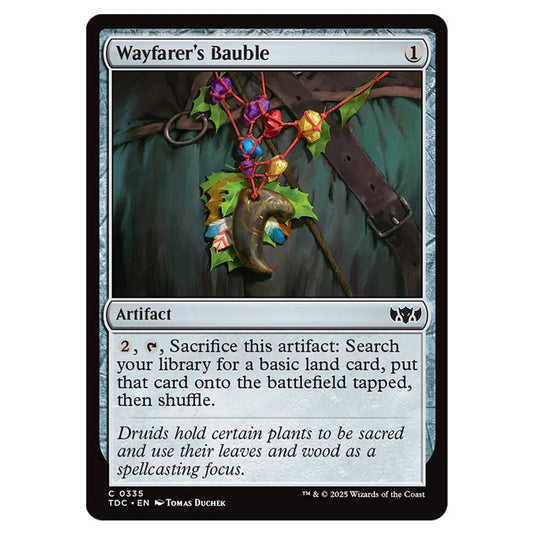 Wayfarer's Bauble 0335 card from the Magic The Gathering set Tarkir: Dragonstorm Commander