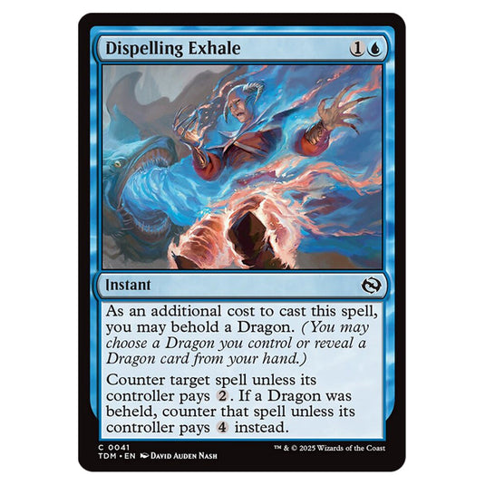 Dispelling Exhale 0041 card from the Magic The Gathering set Tarkir: Dragonstorm