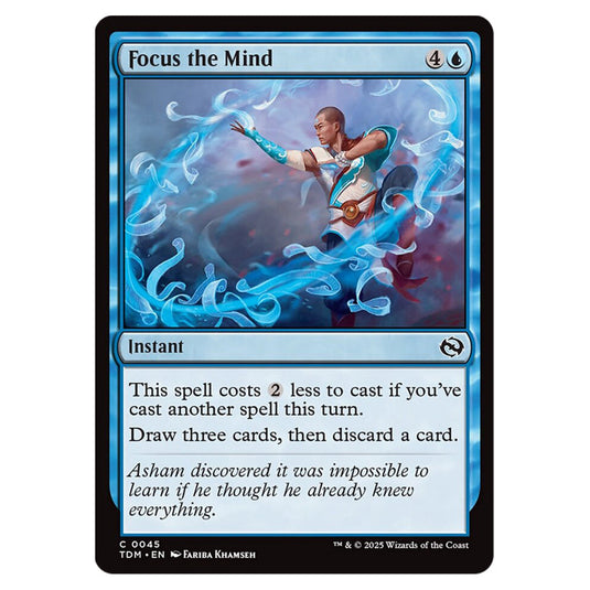 Focus the Mind 0045 card from the Magic The Gathering set Tarkir: Dragonstorm