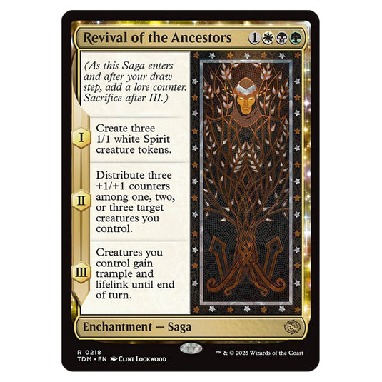 Revival of the Ancestors 0218 card from the Magic The Gathering set Tarkir: Dragonstorm