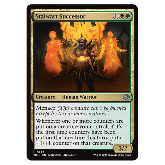 Stalwart Successor 0227 card from the Magic The Gathering set Tarkir: Dragonstorm