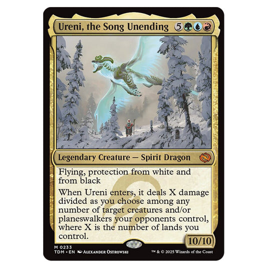 Ureni, the Song Unending 0233 card from the Magic The Gathering set Tarkir: Dragonstorm