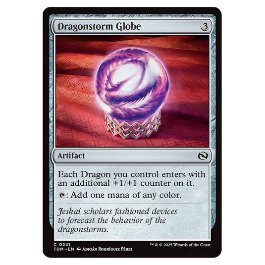 Dragonstorm Globe 0241 card from the Magic The Gathering set Tarkir: Dragonstorm