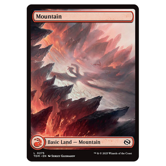 Mountain 0275 card from the Magic The Gathering set Tarkir: Dragonstorm