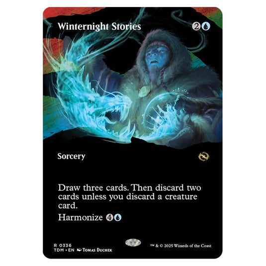 Winternight Stories 0336 card from the Magic The Gathering set Tarkir: Dragonstorm