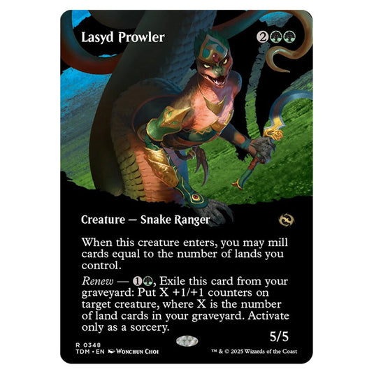 Lasyd Prowler 0348 card from the Magic The Gathering set Tarkir: Dragonstorm