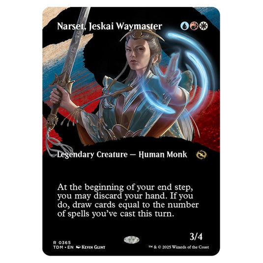Narset, Jeskai Waymaster 0365 card from the Magic The Gathering set Tarkir: Dragonstorm