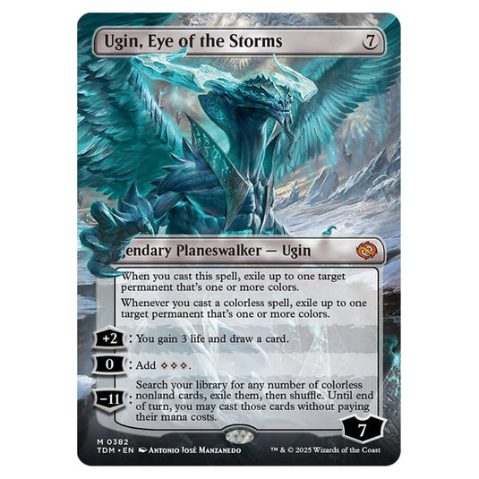 Ugin, Eye of the Storms // Ugin, Eye of the Storms 0382 card from the Magic The Gathering set Tarkir: Dragonstorm