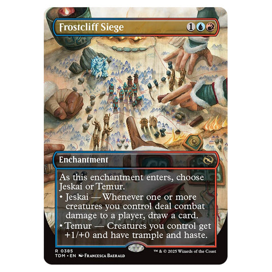 Frostcliff Siege 0385 card from the Magic The Gathering set Tarkir: Dragonstorm