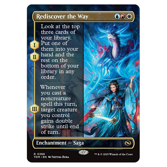 Rediscover the Way 0388 card from the Magic The Gathering set Tarkir: Dragonstorm