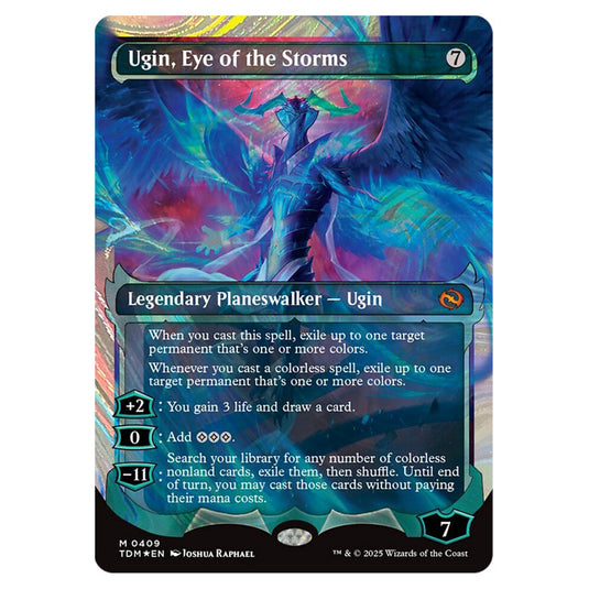Ugin, Eye of the Storms 0409 card from the Magic The Gathering set Tarkir: Dragonstorm