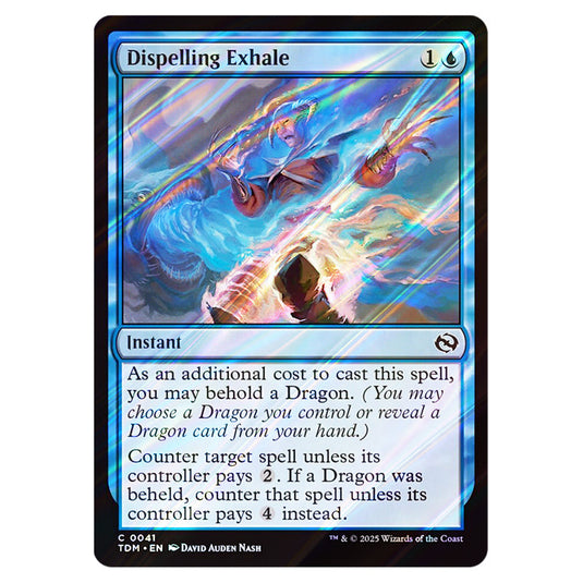 Dispelling Exhale 0041 card from the Magic The Gathering set Tarkir: Dragonstorm