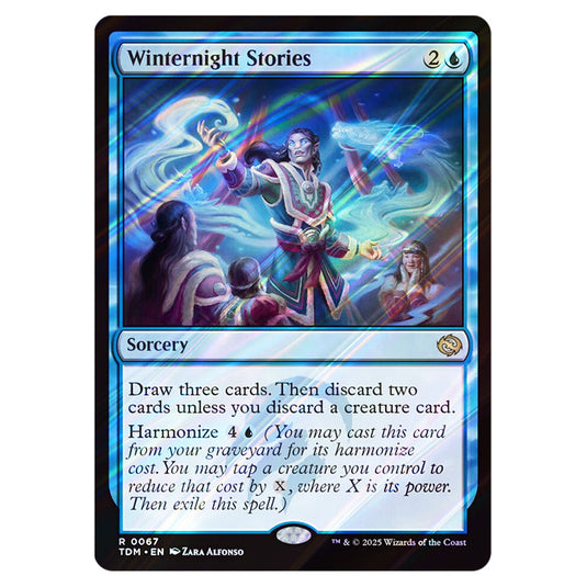 Winternight Stories 0067 card from the Magic The Gathering set Tarkir: Dragonstorm