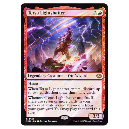 Tersa Lightshatter 0127 card from the Magic The Gathering set Tarkir: Dragonstorm