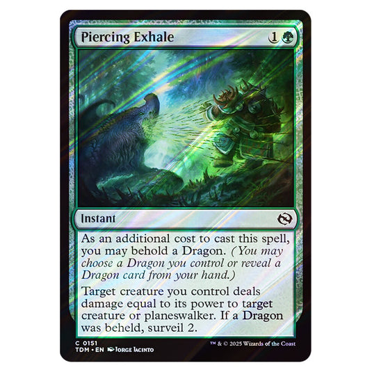 Piercing Exhale 0151 card from the Magic The Gathering set Tarkir: Dragonstorm