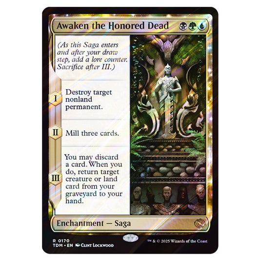 Awaken the Honored Dead 0170 card from the Magic The Gathering set Tarkir: Dragonstorm