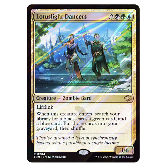 Lotuslight Dancers 0204 card from the Magic The Gathering set Tarkir: Dragonstorm