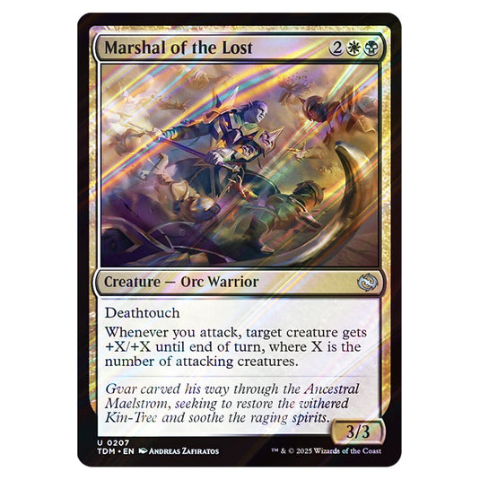 Marshal of the Lost 0207 card from the Magic The Gathering set Tarkir: Dragonstorm