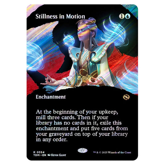 Stillness in Motion 0334 card from the Magic The Gathering set Tarkir: Dragonstorm