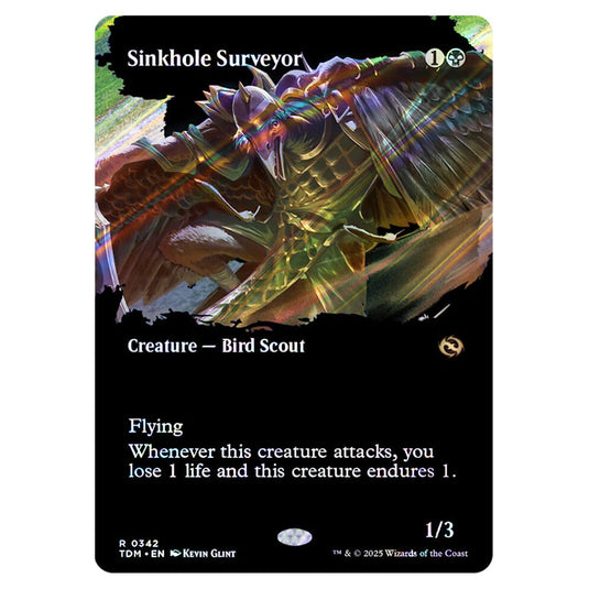 Sinkhole Surveyor 0342 card from the Magic The Gathering set Tarkir: Dragonstorm