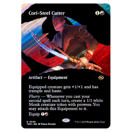 Cori-Steel Cutter 0343 card from the Magic The Gathering set Tarkir: Dragonstorm