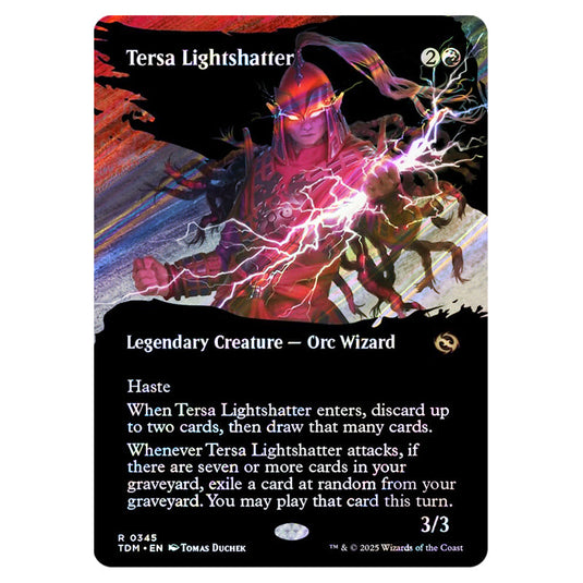 Tersa Lightshatter 0345 card from the Magic The Gathering set Tarkir: Dragonstorm