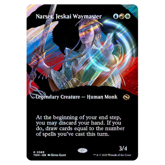 Narset, Jeskai Waymaster 0365 card from the Magic The Gathering set Tarkir: Dragonstorm