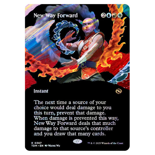 New Way Forward 0367 card from the Magic The Gathering set Tarkir: Dragonstorm