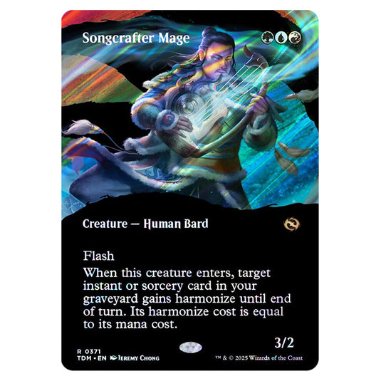 Songcrafter Mage 0371 card from the Magic The Gathering set Tarkir: Dragonstorm
