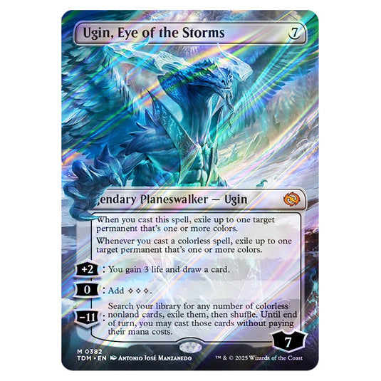 Ugin, Eye of the Storms // Ugin, Eye of the Storms 0382 card from the Magic The Gathering set Tarkir: Dragonstorm