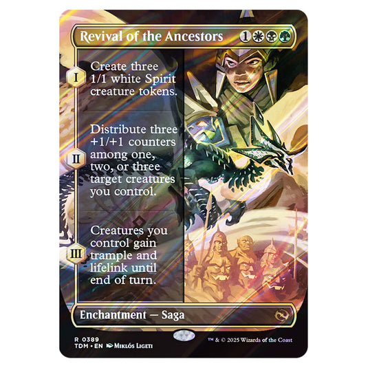 Revival of the Ancestors 0389 card from the Magic The Gathering set Tarkir: Dragonstorm