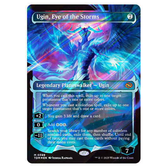 Ugin, Eye of the Storms 0399 card from the Magic The Gathering set Tarkir: Dragonstorm