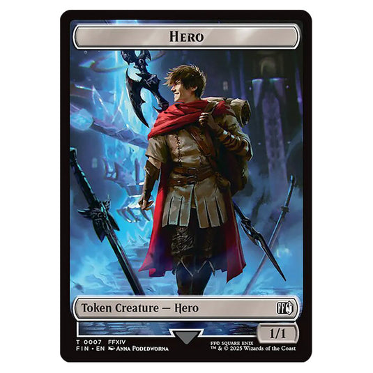Magic The Gathering - Universes Beyond - Final Fantasy - Tokens